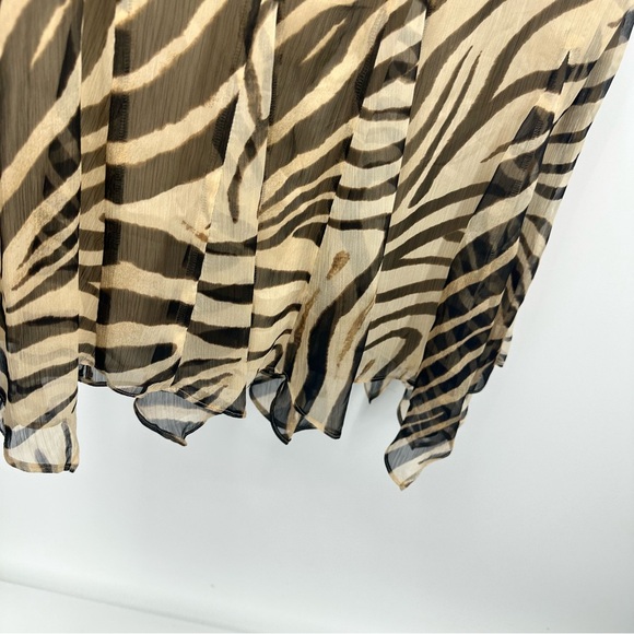 Ralph Lauren Animal Print Halter Dress Size 12 - Picture 2 of 10